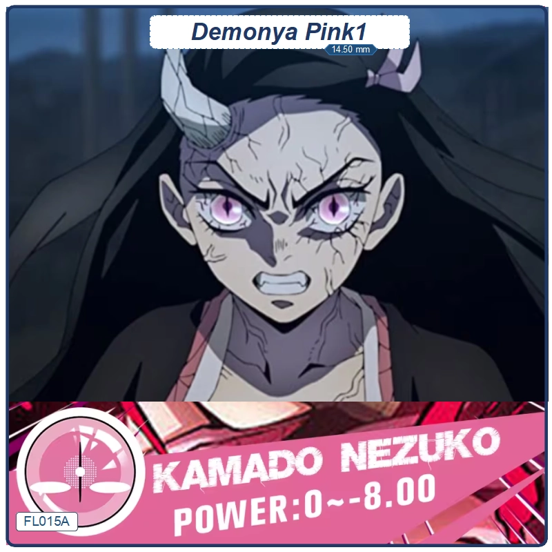Lente Demonya Pink1 (FL015A)