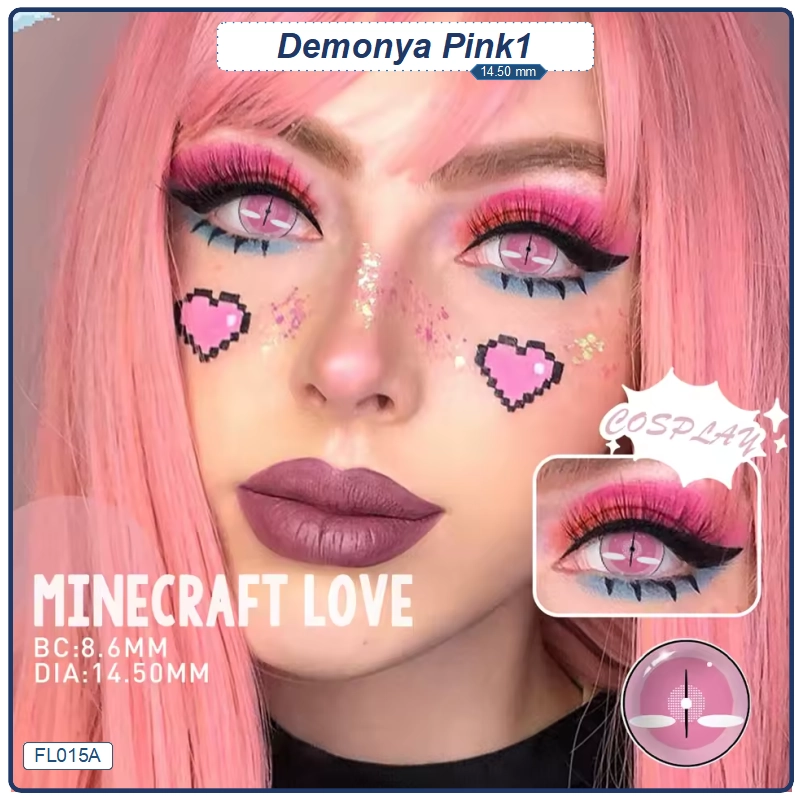 Lente Demonya Pink1 (FL015A) - Image 2