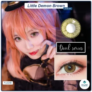 Lente Little Demon Brown (FL024B)