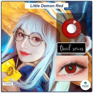 Lente Little Demon Red (FL024D)