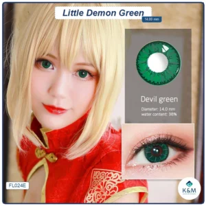 Lente Little Demon Green (FL024E)