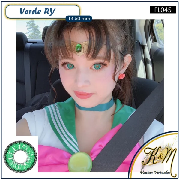 Pupilente RY Fancy Verde (FL045) - Image 3
