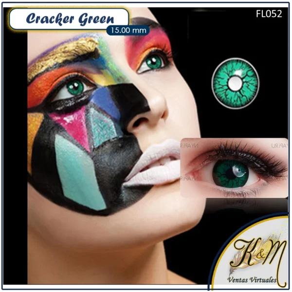 Pupilente Cracker Green (FL052)