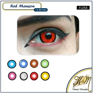 Pupilente Manson Red (FL058)