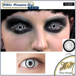 Pupilente Manson Big White  (FL059)