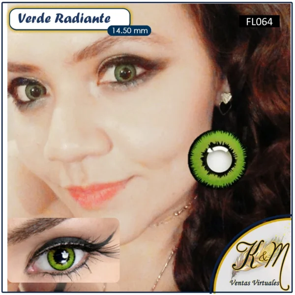 Pupilente Radiant Verde (FL064)