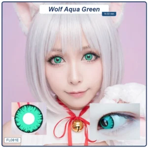 Lente Wolf Series Aqua Green (FL081E)