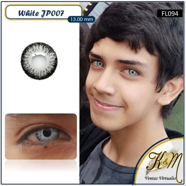 Pupilente JP Web Blanco (FL094)