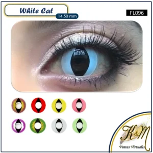 Pupilente Cat White (FL096)