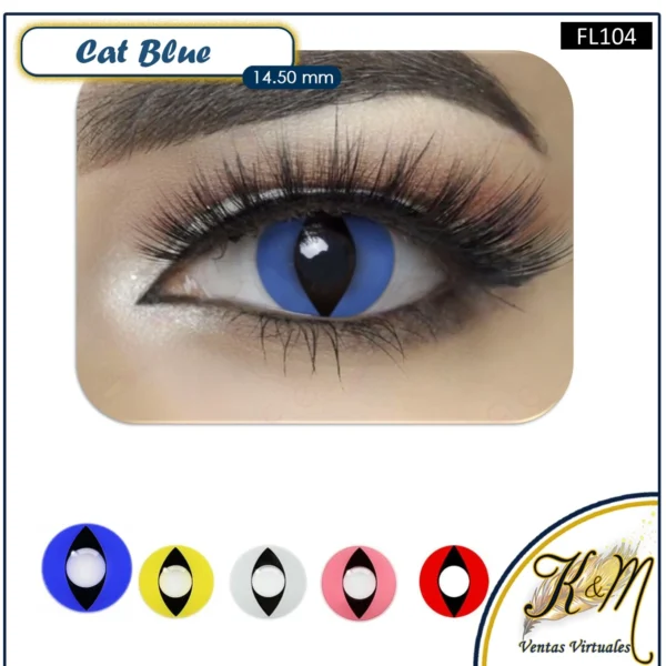 Pupilente Cat Blue (FL104)