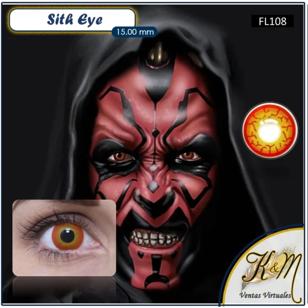Pupilente Sith Eye Red (FL108)