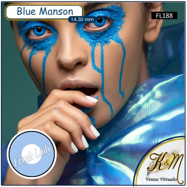 Pupilente Manson Blue (FL188)