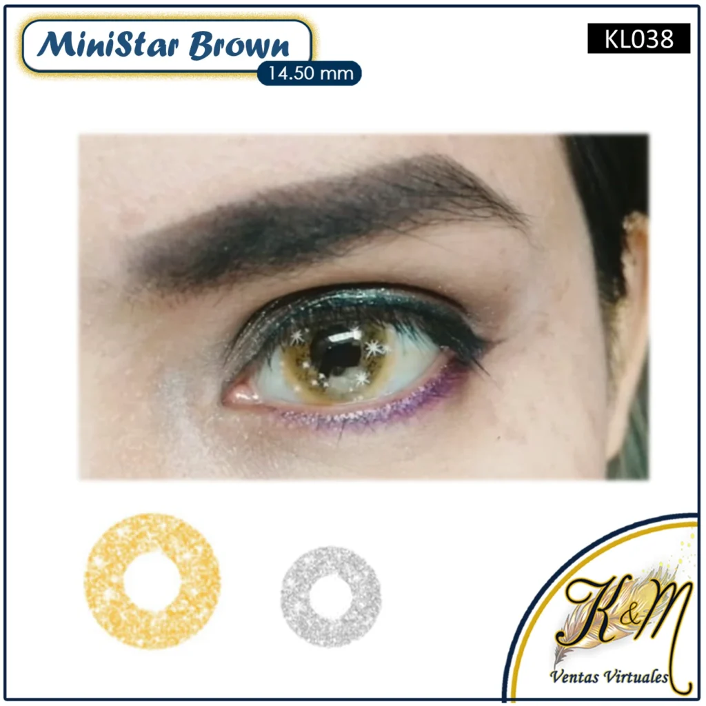 Lens FreshLady Old Mini Star Brown (KL038)