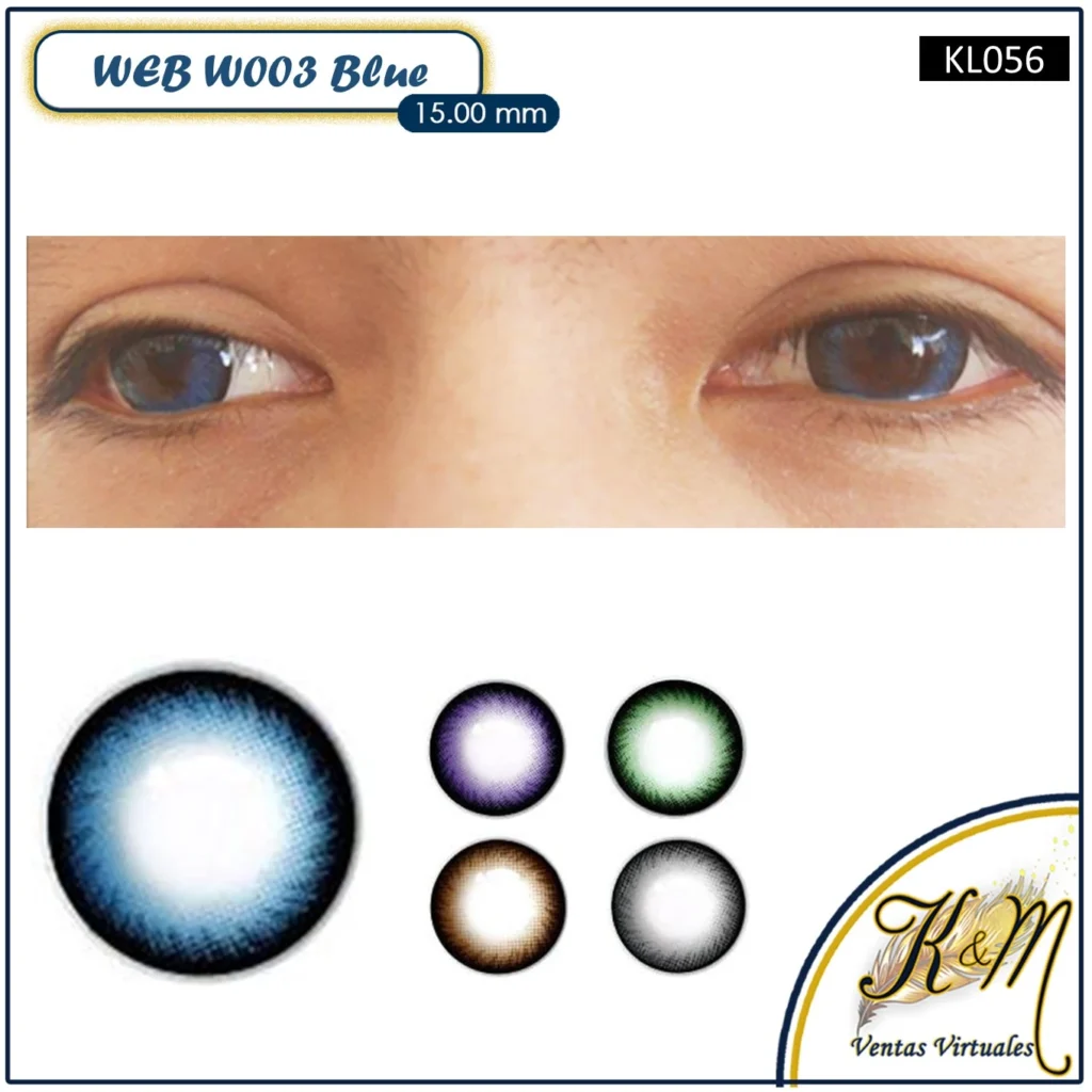 Lens Medidevice Furen Web Blue (KL056)