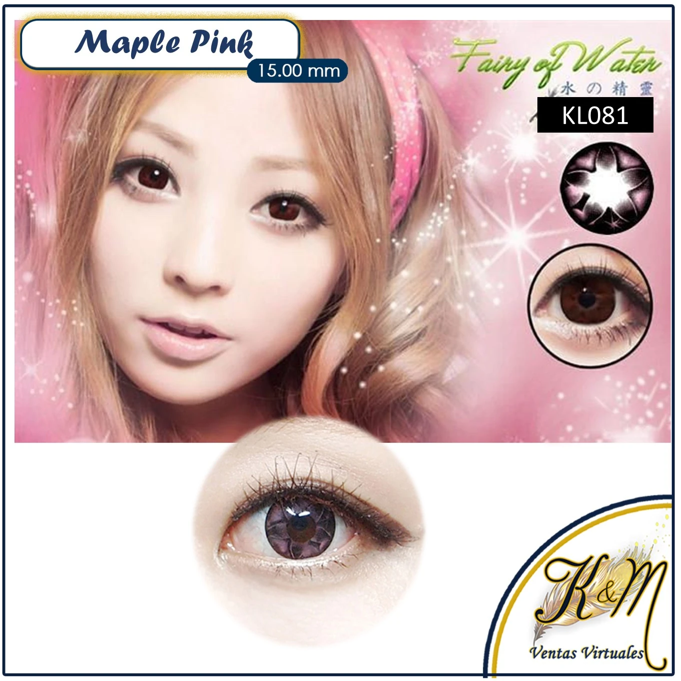 Lens Medidevice Maple Pink (KL081)