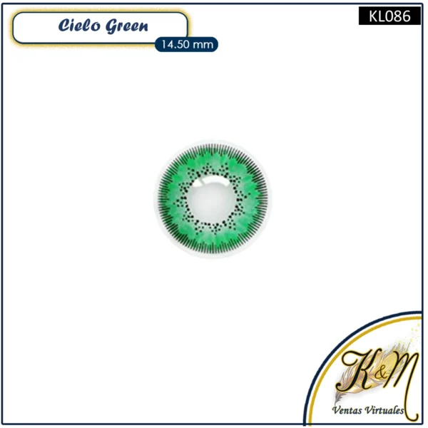 Lentilla Medidevice Cielo green (KL086)