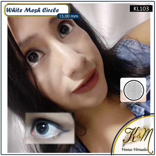 Lens White Manson Punto White (KL103)