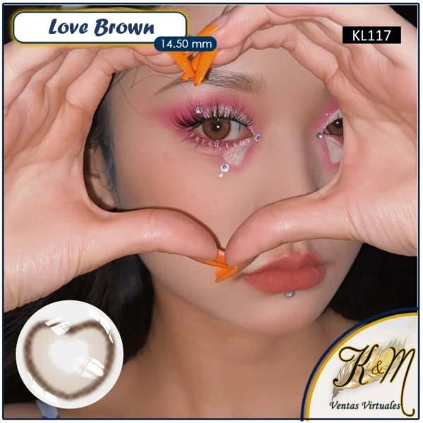 Lentilla FreshLady Fantastic Baby Bubble Brown (KL117)