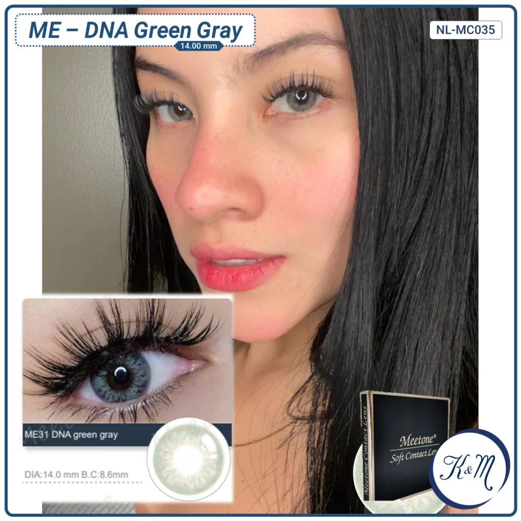Lens Meetone Me Dna Green Gray (NL-MC035)