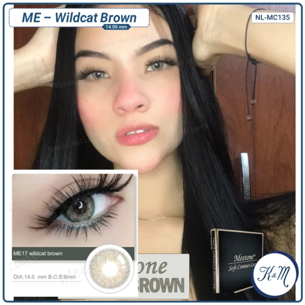Lentilla Meetone Me Wildcat Brown (NL-MC135)