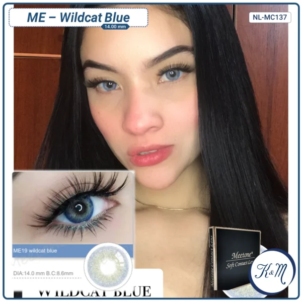 Lentilla Meetone Me Wildcat Blue (NL-MC137)