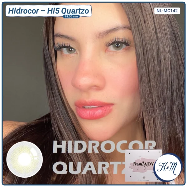 Lentilla FreshLady Hidrocor Hi5 Quartzo (NL-MC142)