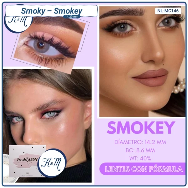 Lentilla FreshLady Smoky Smokey (NL-MC146)