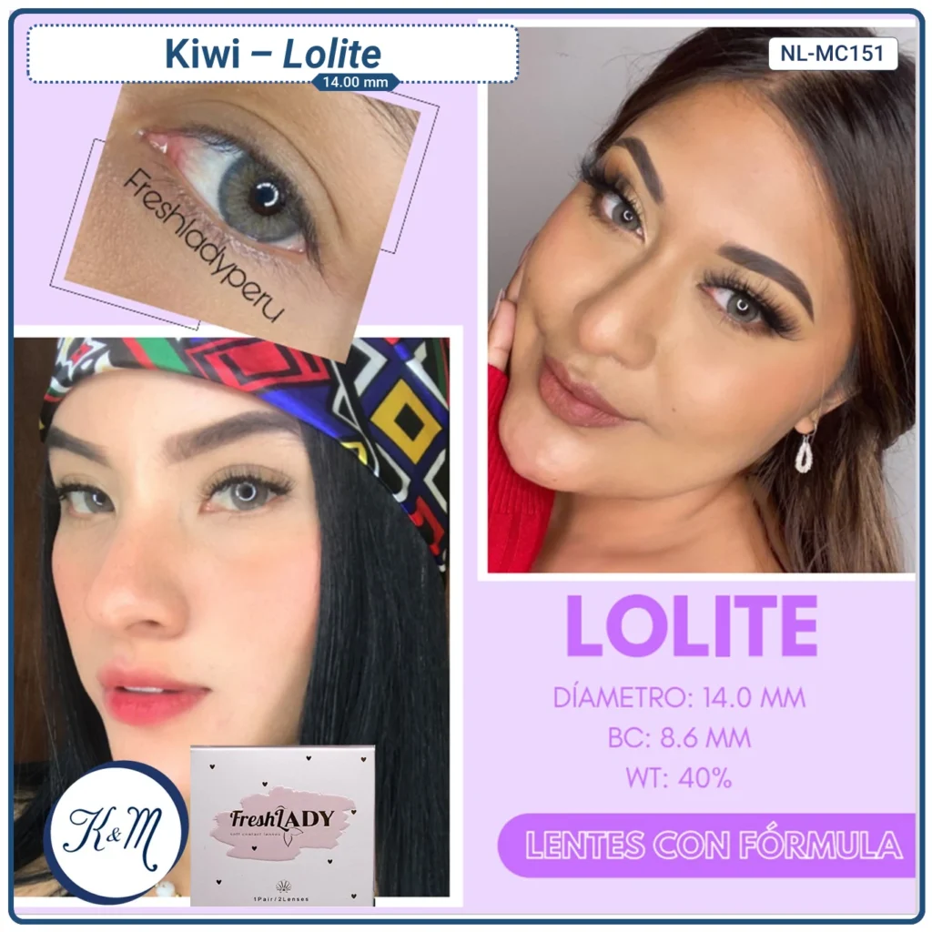 Lens FreshLady Kiwi Lolite (NL-MC151)