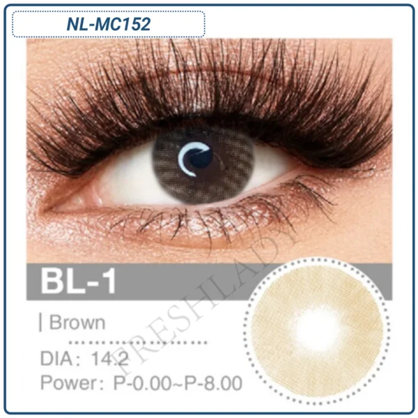 Lentilla FreshLady Polar Light Brown (NL-MC152) - Image 2