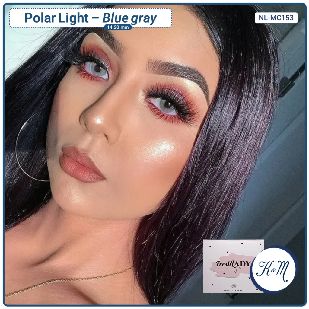 Lens FreshLady Polar Light Blue gray (NL-MC153)