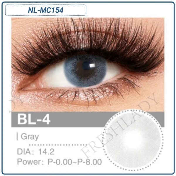 Lentilla FreshLady Polar Light Gray (NL-MC154) - Image 2