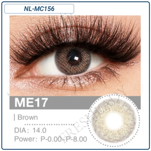 Lentilla FreshLady Wildcat Brown (NL-MC156) - Image 2