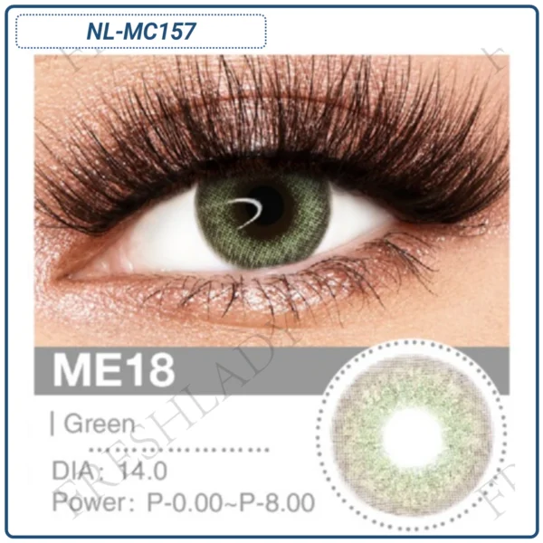 Lentilla FreshLady Wildcat Green (NL-MC157) - Image 2