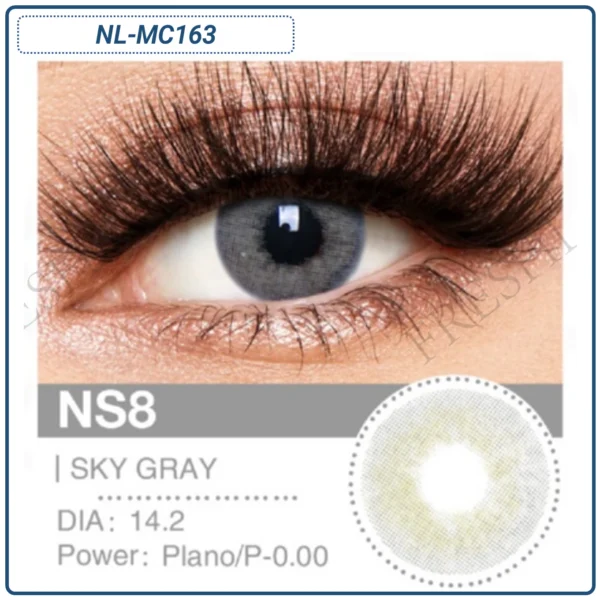 Lentilla FreshLady Beeswax Sky Gray (NL-MC163) - Image 2