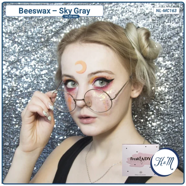 Lentilla FreshLady Beeswax Sky Gray (NL-MC163)