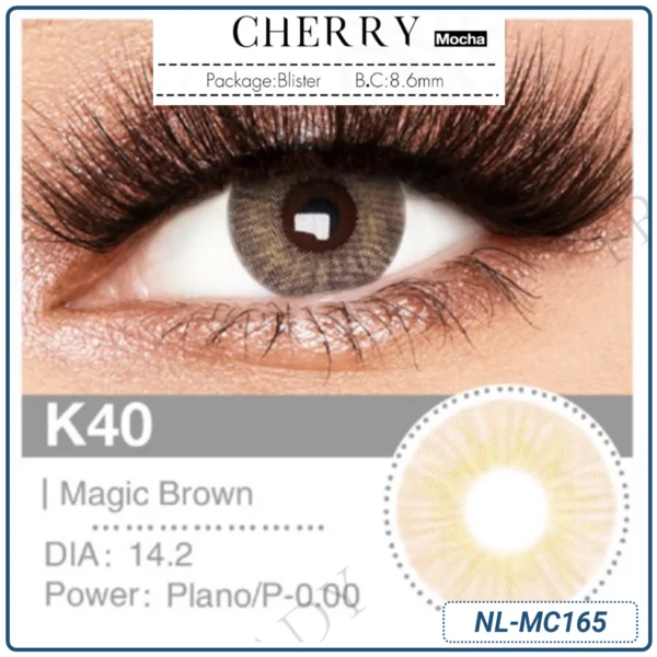 Lentilla FreshLady Cherry Magic Brown (NL-MC165) - Image 2