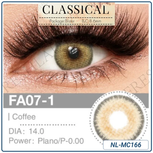 Lentilla FreshLady Classical Coffee (NL-MC166) - Image 3