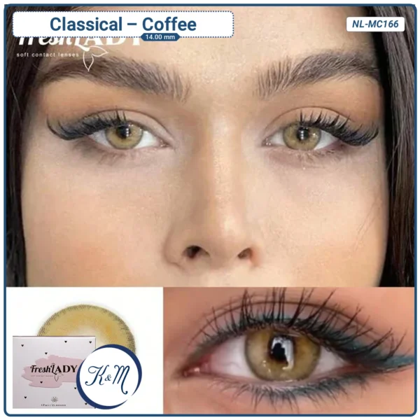 Lentilla FreshLady Classical Coffee (NL-MC166)