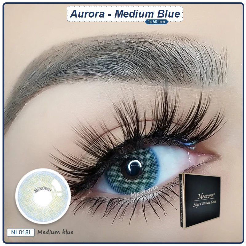 Lens Meetone Aurora Medium blue (NL018J)