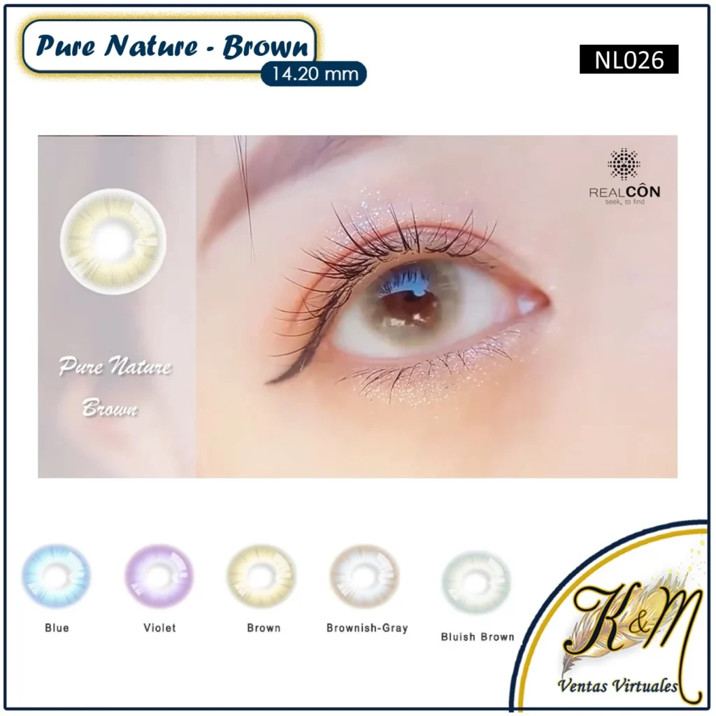 Lens Fancylook Pure Nature Brown (NL030B)