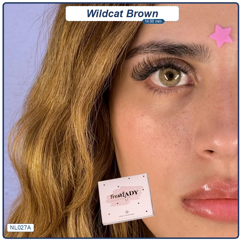 Lens FreshLady Wildcat Brown (NL027A)