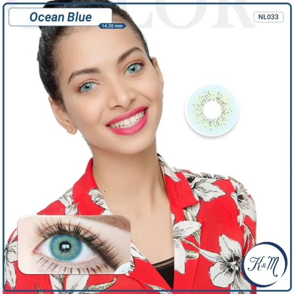 Lentilla Fancylook Ocean Blue (NL033)