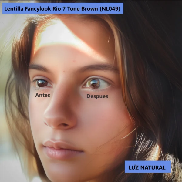 Lentilla Fancylook Rio 7 Tone
 Brown (NL049) - Image 4