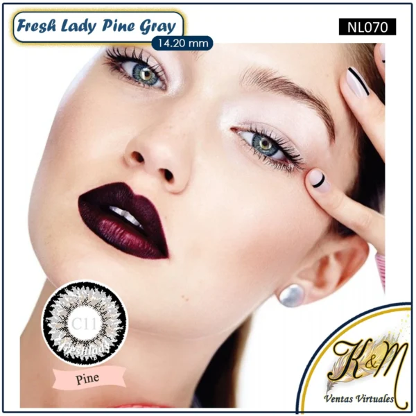 Lentilla FreshLady Old Pine Gray (NL070)