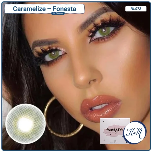 Lentilla FreshLady Caramelize Fonesta (NL072)