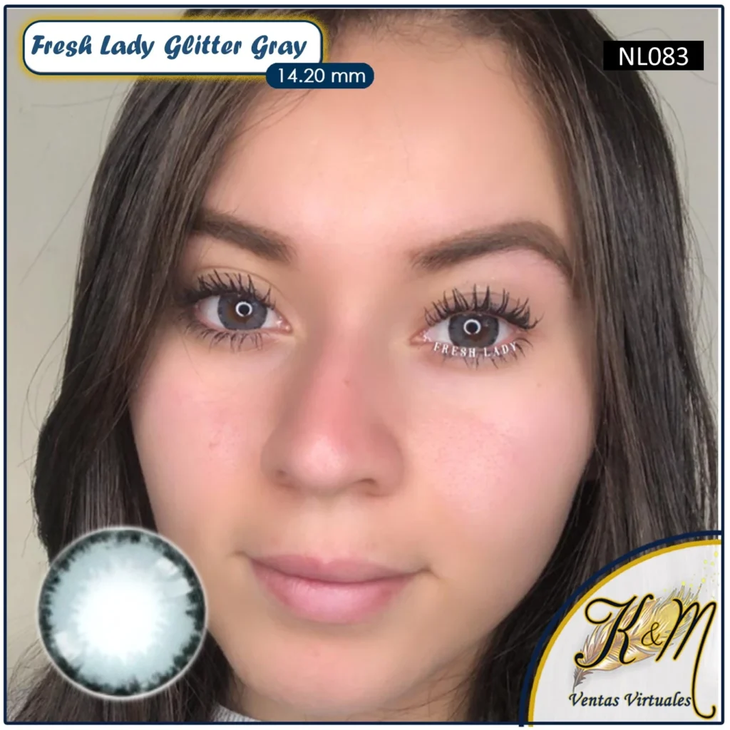 Lens FreshGo Gliter Gray (NL083)