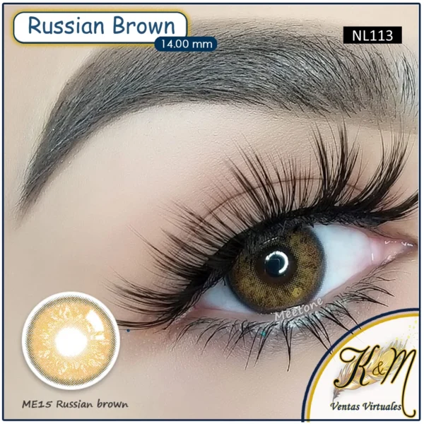 Lentilla FreshLady Russian Brown (NL113)