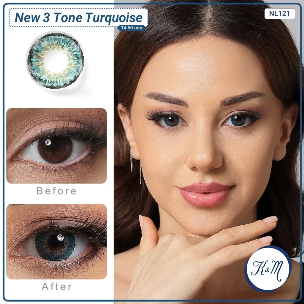 Lens FreshGo New 3 Tone Turquoise (NL121)