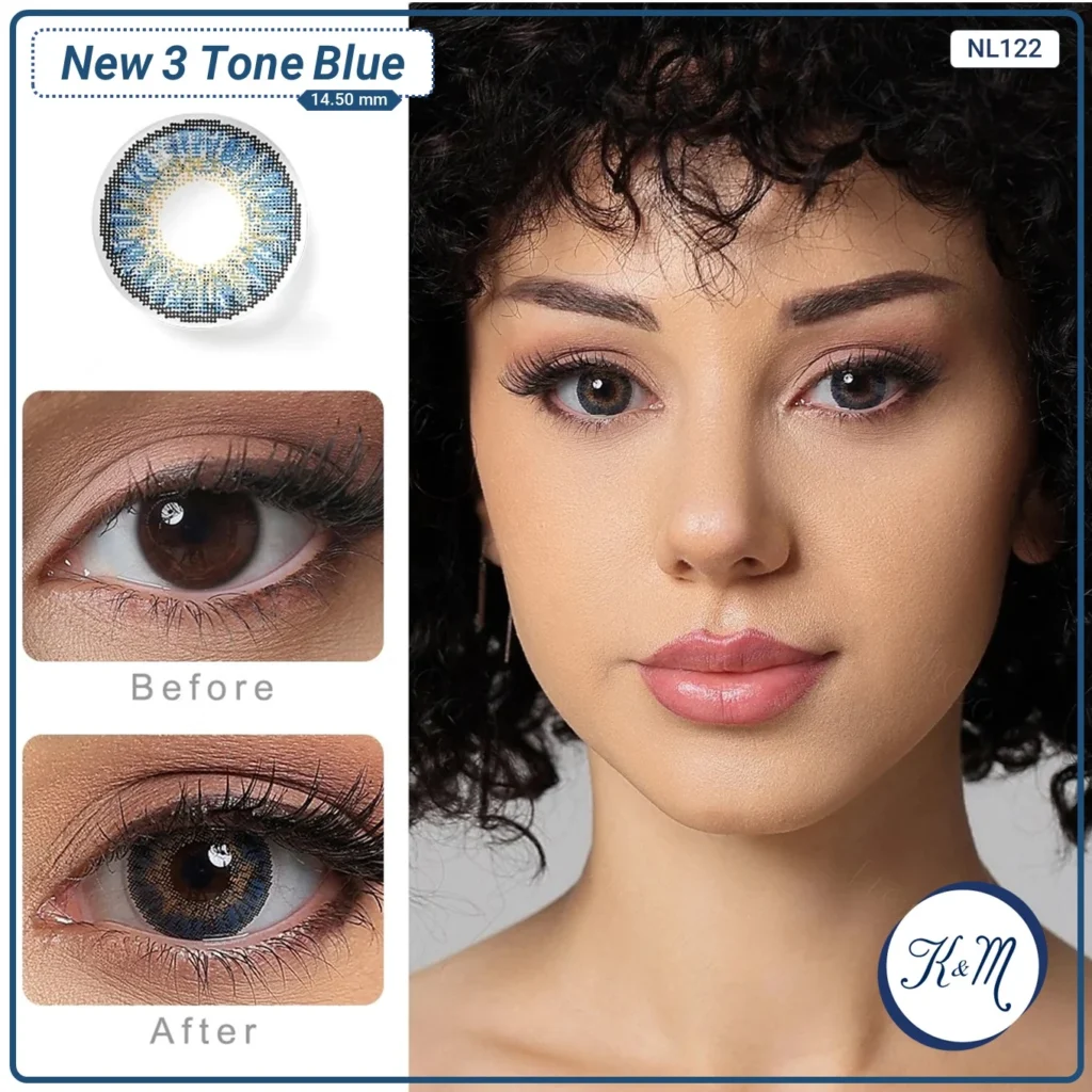 Lens FreshGo New 3 Tone Blue (NL122)