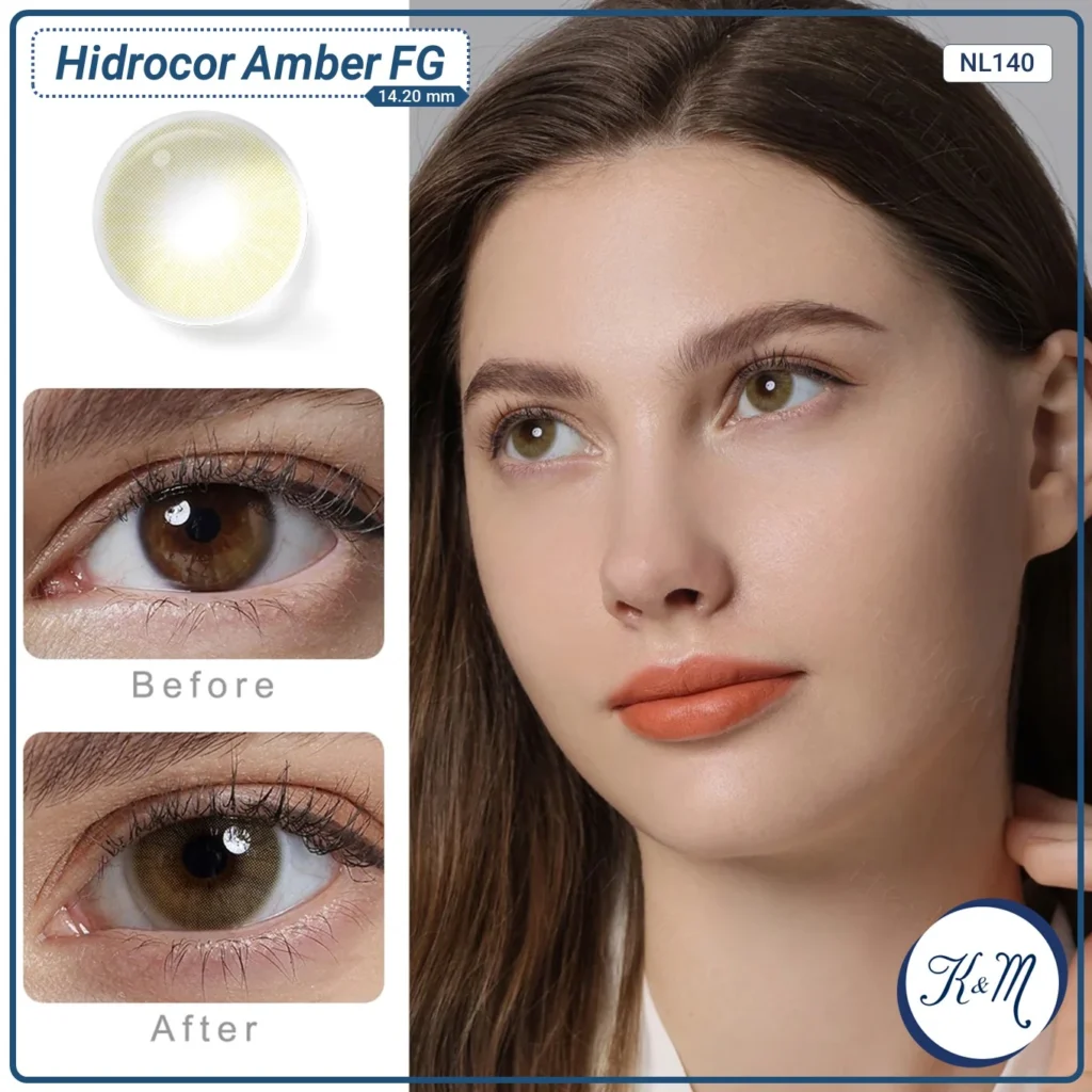 Lens FreshGo Hidrocor Amber (NL140)